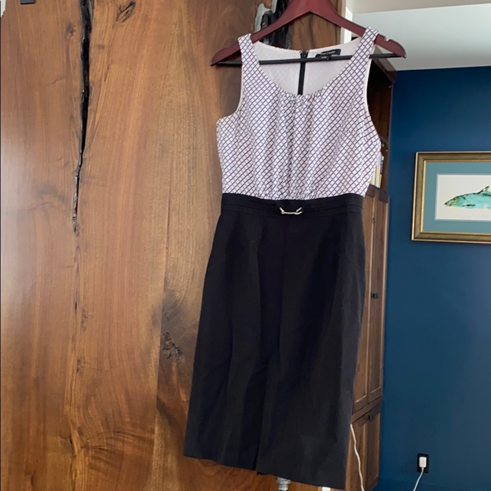 Black and white dress